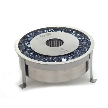 Imagem de Lareira Ecológica Modelo Tocha Inox Média 2,5L - K3 Imports