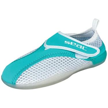 Imagem de SEAC tênis esportivo aquático arco-íris, Blue/White, Size 12