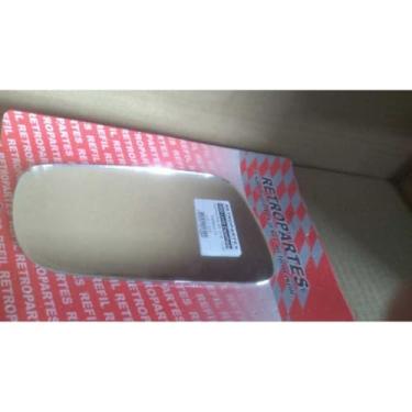 Imagem de Lente de Retrovisor Direito para Gol, Parati, Saveiro, Santana 99/06, Vidro, sem Base