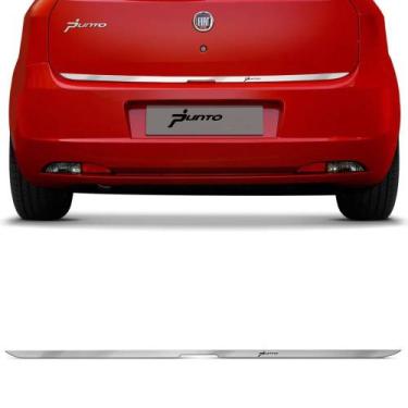 Imagem de Friso Porta Malas Fiat Punto 2007 A 2012 Cromado Com Grafia - Resitank