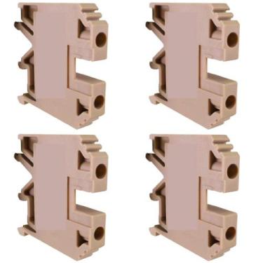 Imagem de Kit Borne SEK Bege  Cabo 2,5mm - SIBRATEC, 10 peças