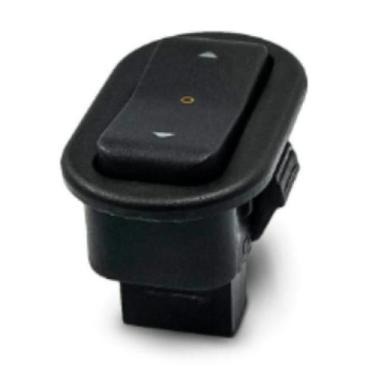 Imagem de Interruptor Vidro Elétrico Dial GM0103 Corsa Astra Celta Prisma Preto