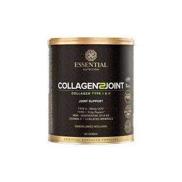 Imagem de Collagen 2 Joint - Limão Siciliano - 351g - Colágeno tipo 1 e 2 - Essential Nutrition