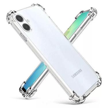 Imagem de Capa Gel Anti-Impacto Para Samsung Galaxy A06 - Transparente - Jetech