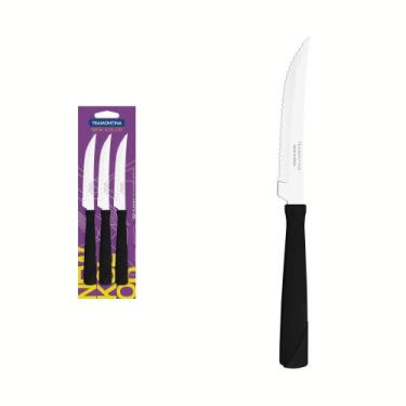 Imagem de Conjunto de Facas para Churrasco Tramontina New Kolor com Lâminas em A
