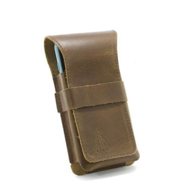 Imagem de Bainha Capa Couro Protetora Celular Smartphone Nossa Senhora De Aparec