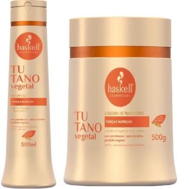 Imagem de Kit Haskell Tutano Shampoo 500ML + 1 Mascara 500ML