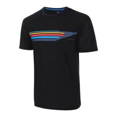 Imagem de Camisa Speedo Vintage Masculino - Preto, Masculino, M, Preto