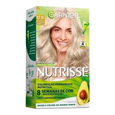 Imagem de Coloração Nutrisse Creme Garnier 12.11 Loiro Platinado Perfeito