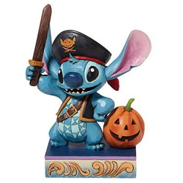 Imagem de Enesco Disney Traditions por Jim Shore Lilo e Stitch Estatueta de Bucaneiro, adorável pirata, 15 cm, multicolorida