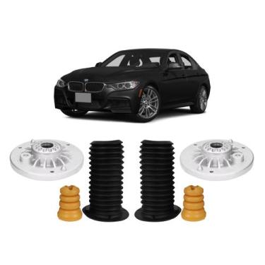 Imagem de Kit Coxim Batente Coifa Dianteiro Bmw 335i 2012 2013 2014 - QualyKits
