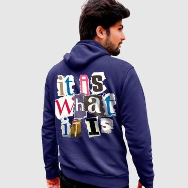 Imagem de Blusa Moletom Genuine Grit Masculina Estampada Algodão 30.1 It Is Wath