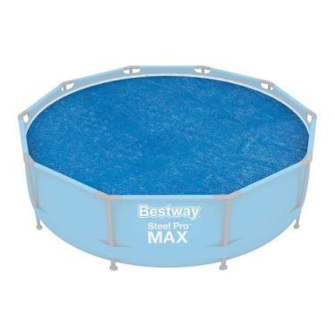 Imagem de Cobertura para piscina estruturada de 4678 litros Bestway em material 
