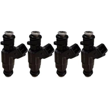 Imagem de Kit 4 bicos injetores gol/fox/voyage 1.6 8v flex 0280156399 - Arita