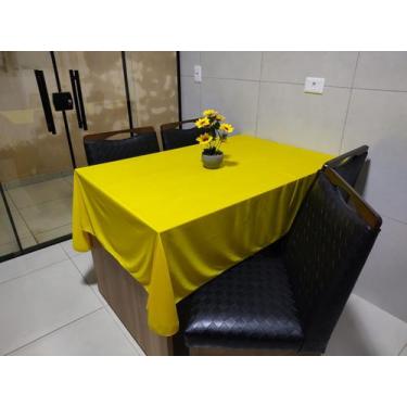 Imagem de Toalha de Mesa 6 Cadeiras Cozinha Sala de Jantar Área Gourmet 2,20m x 