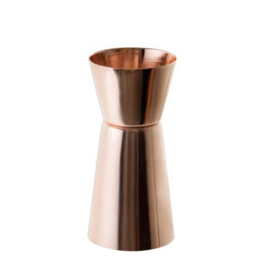 Imagem de Dosador duplo para drinks, azeites, 25 e 50 ml -  inox cobre - Utensil
