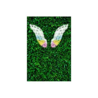 Imagem de Painel De Festa Vertical 1,50 x 2,20 - Efeito Muro Inglês Com Asas 024