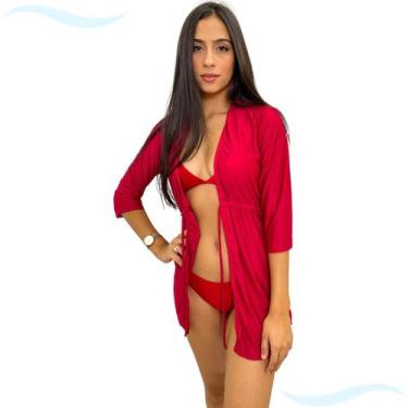 Imagem de Saida De Praia Camisete Ajustável C/Transparência Moda 2024 - HYPE MOD