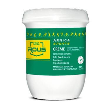 Imagem de Creme de Massagem ROUS Arnica Sports 650g Dagua Natural