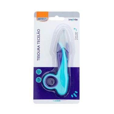 Imagem de Tesoura Profissional De Arremate Tecelão Corte Costura 12,6cm - BRW