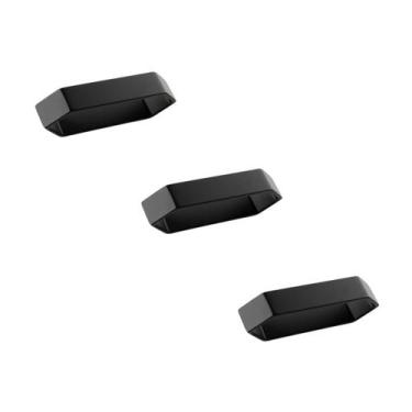 Imagem de Kit 3 puxador para movel elemento m 48mm preto zen zp5454.24, Elemento