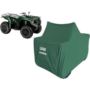 Imagem de Capa Protetora Para Quadriciclo Yamaha Grizzly 350 4Wd Atv - Mz, Verde