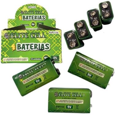 Imagem de Pilha bateria 9 v elite - 1 unidade - Elite Imports
