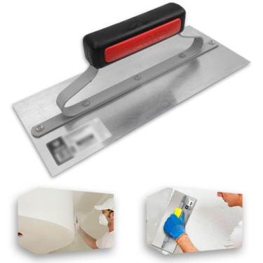 Imagem de Desempenadeira Lisa Galo 305/00 29x12cm Aço Temperado C/Cabo Fechado p