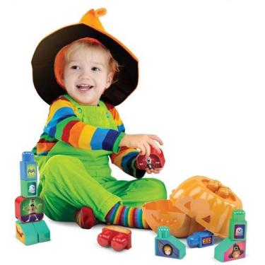 Imagem de Brinquedo para montar doces travessuras blocolandia dismat