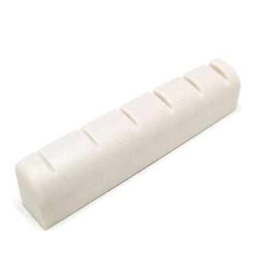 Imagem de Graphtech: Porca TUSQ ranhurada 1 1/2" Branco Violão Elétrico / Guitarra Acústica