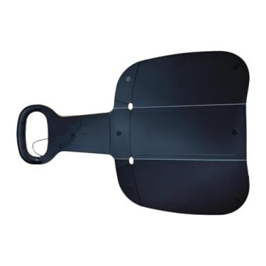 Imagem de Deevoka Trenó de neve Tobogã Trenó Prático Resistente com Alça Esportes ao Ar Livre Trenó de Neve Trenó de Areia para Crianças Adultos Meninos Meninas, Preto