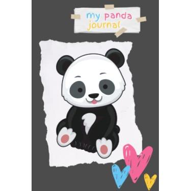 Imagem de Panda Journal: Cute Panda Notebook for Girls | 100+ Lined Pages | Note Book, Journal, Diary, Party Favor, Etc. | Use at School, Work, or Home!
