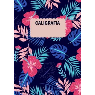 Imagem de Caligrafía pauta montessori: Libreta pauta montessori A4 - con 120 páginas + abecedario manuscrito guía, ... Preescritura - Educación Infantil - Primaria