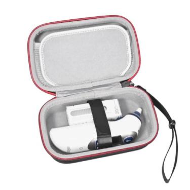 Imagem de RLSOCO Estojo rígido para termômetro digital de ouvido Braun ThermoScan 7/ThermoScan 5/ThermoScan 6, adequado para termômetros de ouvido Braun IRT6500/IRT6520/IRT6515/IRT6020 (apenas estojo)
