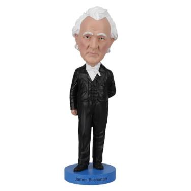 Imagem de Royal Bobbles Estátua colecionável de James Buchanan do 15º Presidente dos Estados Unidos que balança a cabeça