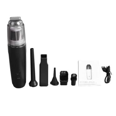 Imagem de Aspirador de pó Portátil para Carro Sem Fio Com 5 Bicos, Sucção Forte 2 Em 1 de Alta Potência 15KPA Sucção Forte, Filtro de Aço Inoxidável, Aspirador Portátil Leve para Mesa de