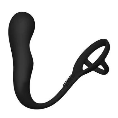 Imagem de Estimulador de Próstata com Anel Penanino Duplo - Sexy Import