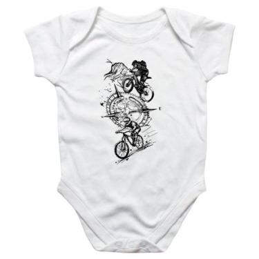 Imagem de Body intantil Bicicros espirito de aventura grafite - Alearts, P