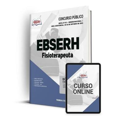 Imagem de Apostila EBSERH - Fisioterapeuta - Apostilas Opção