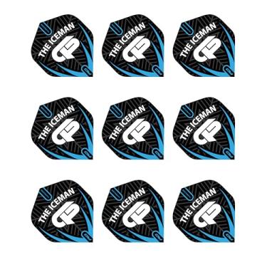 Imagem de RED DRAGON Hardcore Gerwyn Price - logotipo preto, branco e cinza (3 conjuntos por pacote)