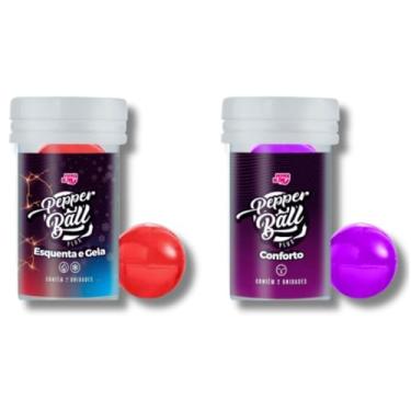 Imagem de Bolinha Erótica Pepper Ball Explosivas Comestíveis 4 Unidades - Pepper Blend (Esquenta e Gela + Conforto)