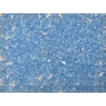 Imagem de Quadrado Passante 08mm 500g Cor 050 Azul Bebê Transparente - Aquarela