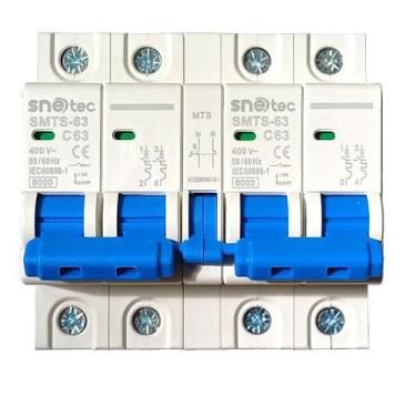 Imagem de Chave De Transferência Manual Snetec 2P - Rede Gerador Solar