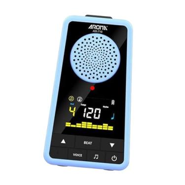 Imagem de Dynwave Mini Metronoma Digital, Metronoma Eletrônico, Volume Ajustável Batida Batida Tap portátil para Piano Violino Flute Guitarra, Azul