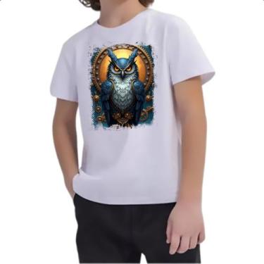 Imagem de Camiseta Infantil Coruja Steampunk Style - Alearts, 10