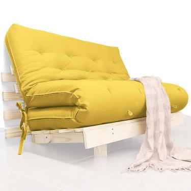 Imagem de Futon Casal Tokio Sofa Cama D33 Com Madeira Maciça Ii