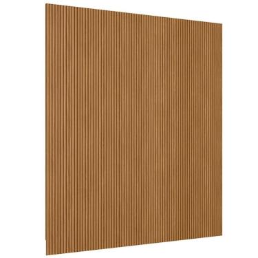 Imagem de Painel Ripado Decorativo Sala Quarto 258x250cm Prime Plus L06 Nature Fosco - Mpozenato