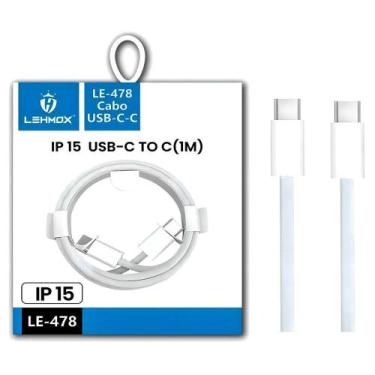 Imagem de Cabo USB-C Para USB-C, Dados e Carga, 1 Metro de Comprimento, IP 15, L