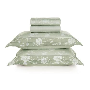 Imagem de Jogo de Cama Queen Karsten 300 Fios 100% Algodão Amara