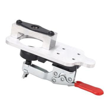 Imagem de Jig de Perfuração de Dobradiça Escondida Ajustável de 35 Mm para Madeira, Posicionamento Preciso, Liga de Alumínio, Operação Simples Com Grampo Rápido, para Montagem Dobradiça